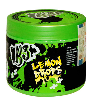 Табак для кальяна - B3 - Lemon Drops ( с ароматом лимонные леденцы ) - 250 г