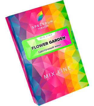 Табак для кальяна - Spectrum MIX - Flower Garden - ( с ароматом цветочный микс ) - 40 г