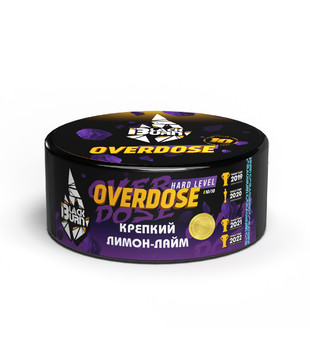Табак для кальяна - BlackBurn - Overdose - ( с ароматом лайм лимон ) - 100 г