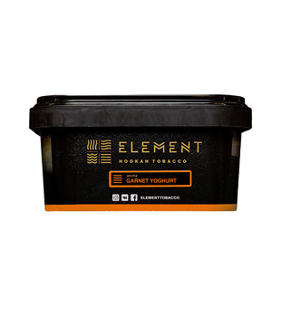 Табак для кальяна - Element - Earth - GARNET YOGHURT - ( с ароматом ГРАНАТОВЫЙ ЙОГУРТ ) - 200 г