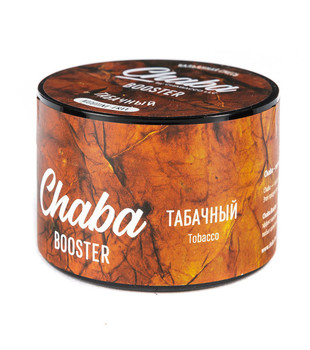 Бестабачная смесь для кальяна - Chaba Booster - Tobacco - ( с ароматом табачный ) - 50 г