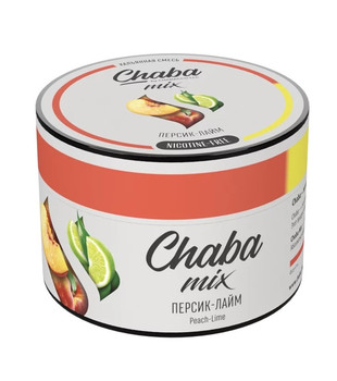 Бестабачная смесь для кальяна - Chaba - Peach Lime ( с ароматом персик-лайм ) - 50 г