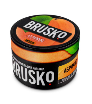 Бестабачная смесь для кальяна - Brusko - Абрикос ( с ароматом абрикос ) - 50 г