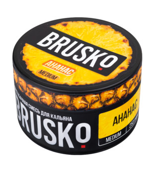 Бестабачная смесь для кальяна - Brusko - АНАНАС ( с ароматом Ананас ) - 250 г