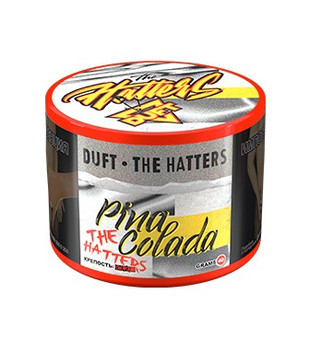 Табак для кальяна - Duft SPIRITS x THE HATTERS - PINA COLADA ( с ароматом ананас, кокос, ром ) - 200 г
