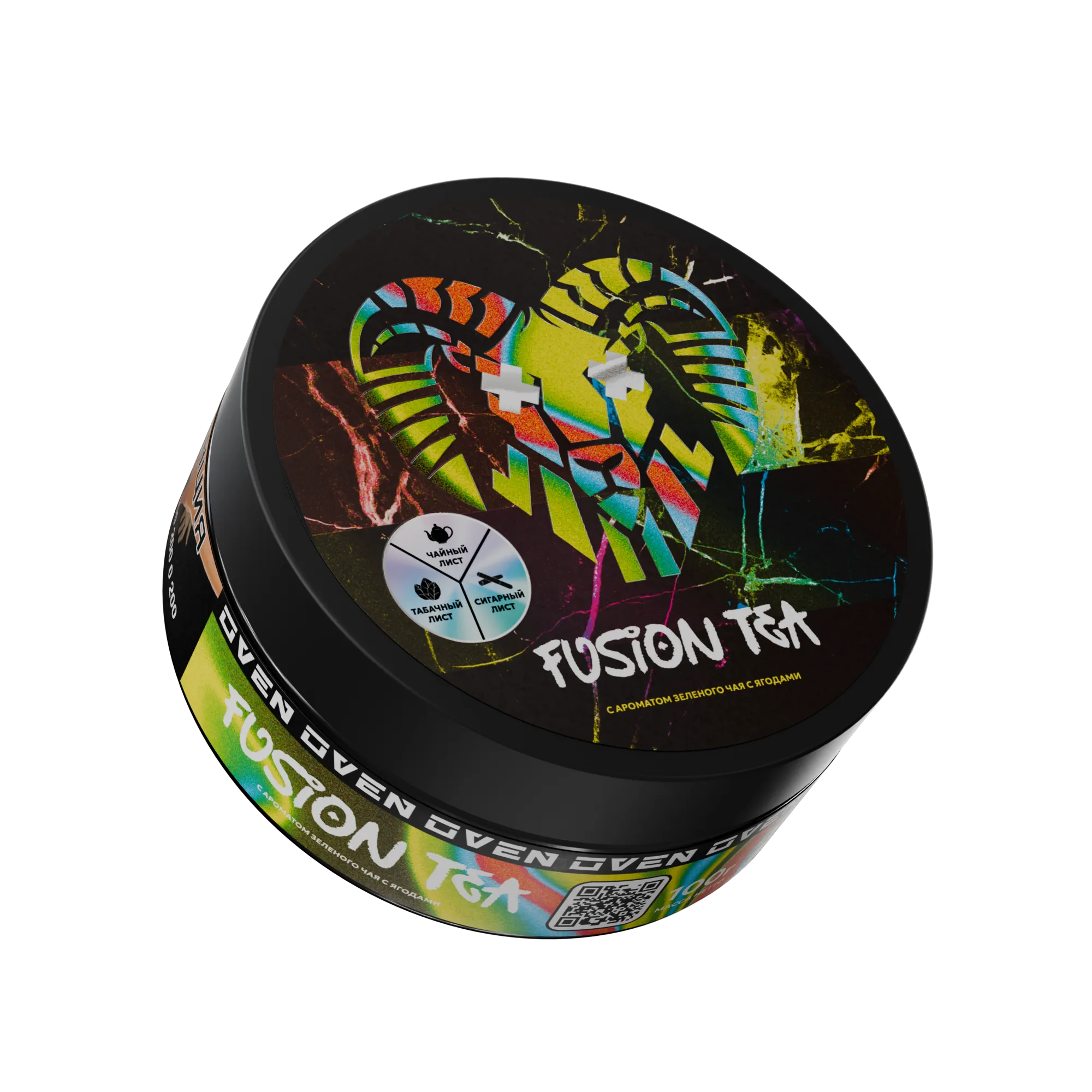 Табак для кальяна - Oven - Fusion Tea ( с ароматом зелёного чая с ягодами ) - 100 г