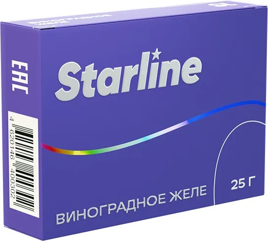 Табак для кальяна - Starline - Виноградное желе ( с ароматом виноградное желе ) - 25 г