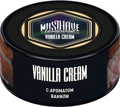 Табак для кальяна - Must Have - Vanilla Cream ( с ароматом ванильный крем ) - small size - 25 г
