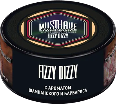 Табак для кальяна - Must Have - Fizzy Dizzy ( с ароматом шампанское - барбарис ) - small size - 25 г