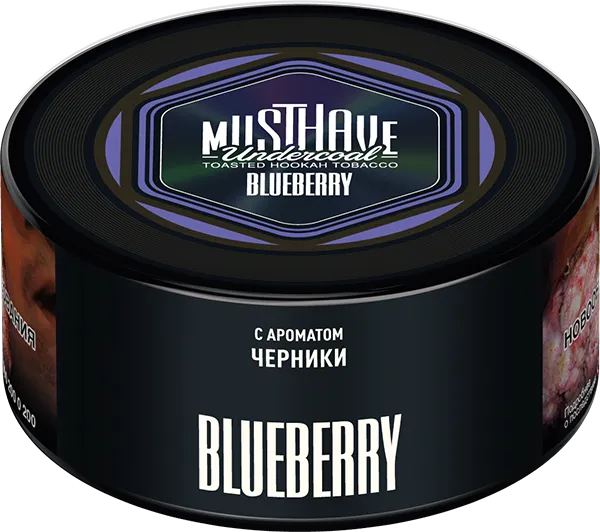 Табак для кальяна - Must Have - Blueberry ( с ароматом черники ) 125 г