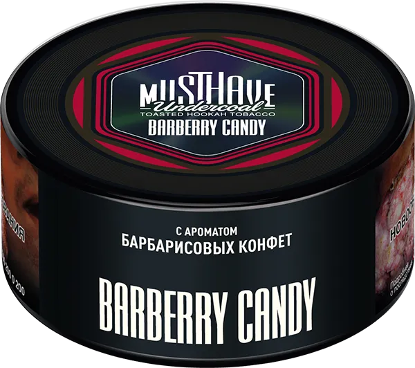 Табак для кальяна - Must Have - Barberry Candy ( с ароматом барбарисовых конфет ) 125 г
