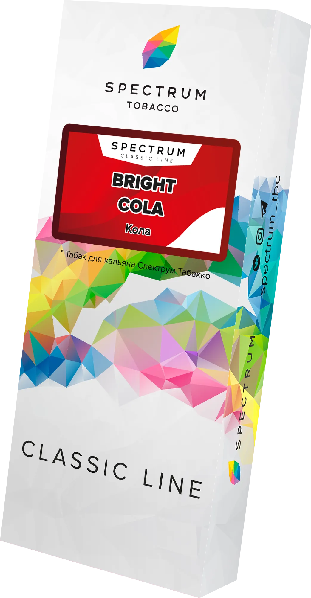 Табак для кальяна - Spectrum - Bright Cola - ( с ароматом кола ) - 100 г
