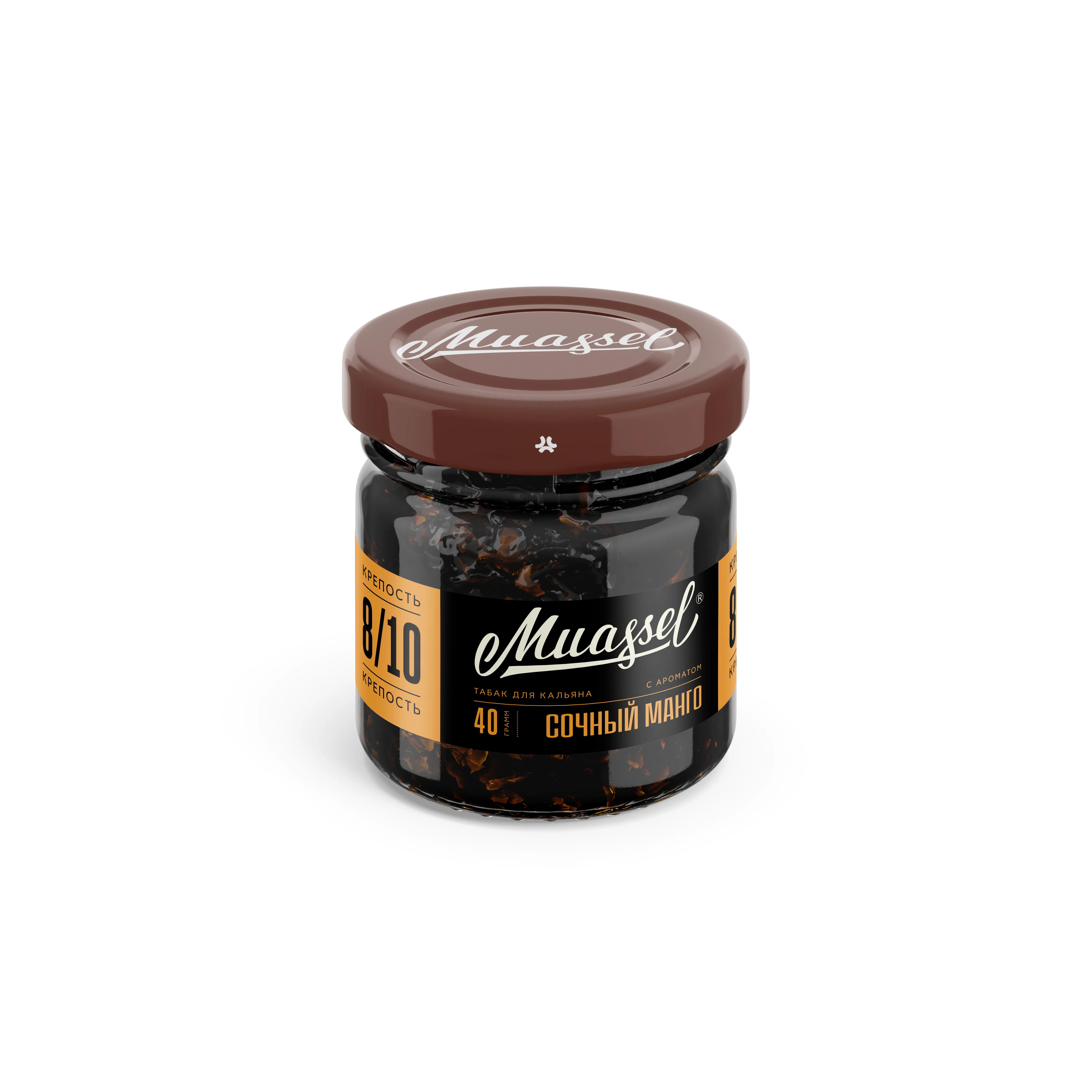 Табак для кальяна - Muassel extra strong 8/10 - Сочный манго ( с ароматом манго ) - 40 г