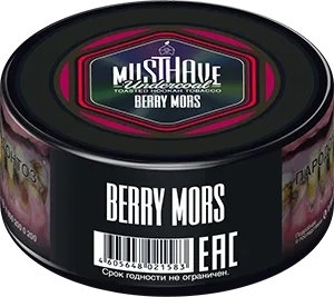 Табак для кальяна - Must Have - Berry Mors ( с ароматом брусника черешня малина ) - small size - 25 г