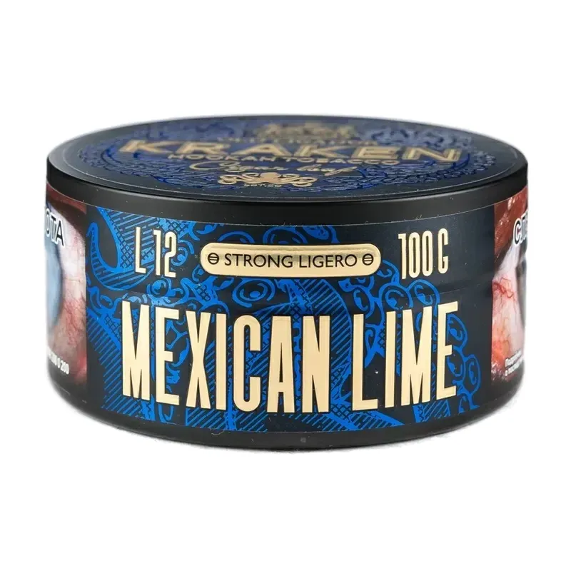 Табак для кальяна - Kraken - SL - Mexican Lime ( с ароматом лайм ) - 100 г