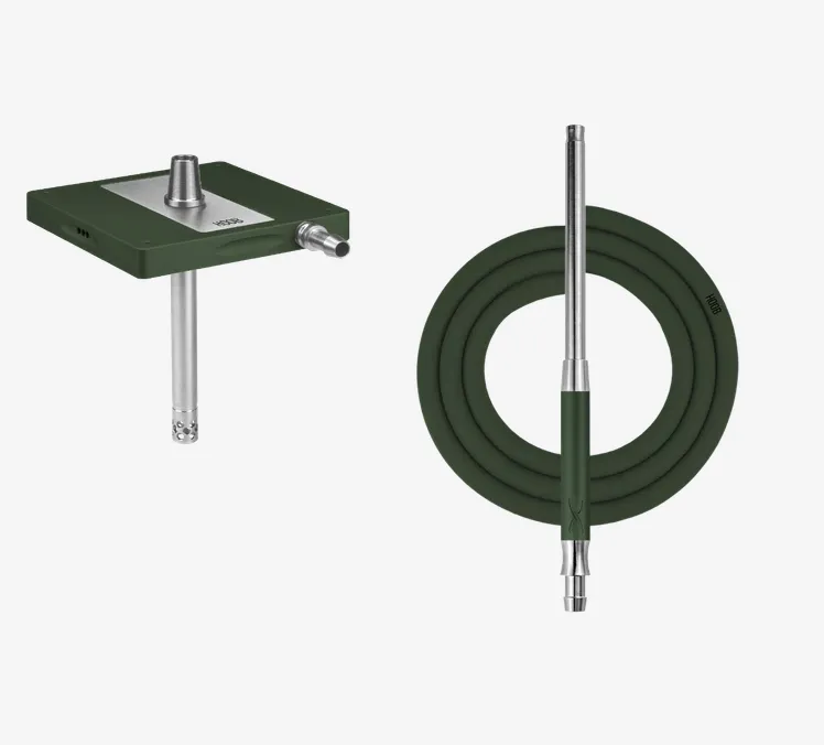 Кальян - Hoob - Atom - British Racing Green ( Steel ) - BOX - БЕЗ КОЛБЫ