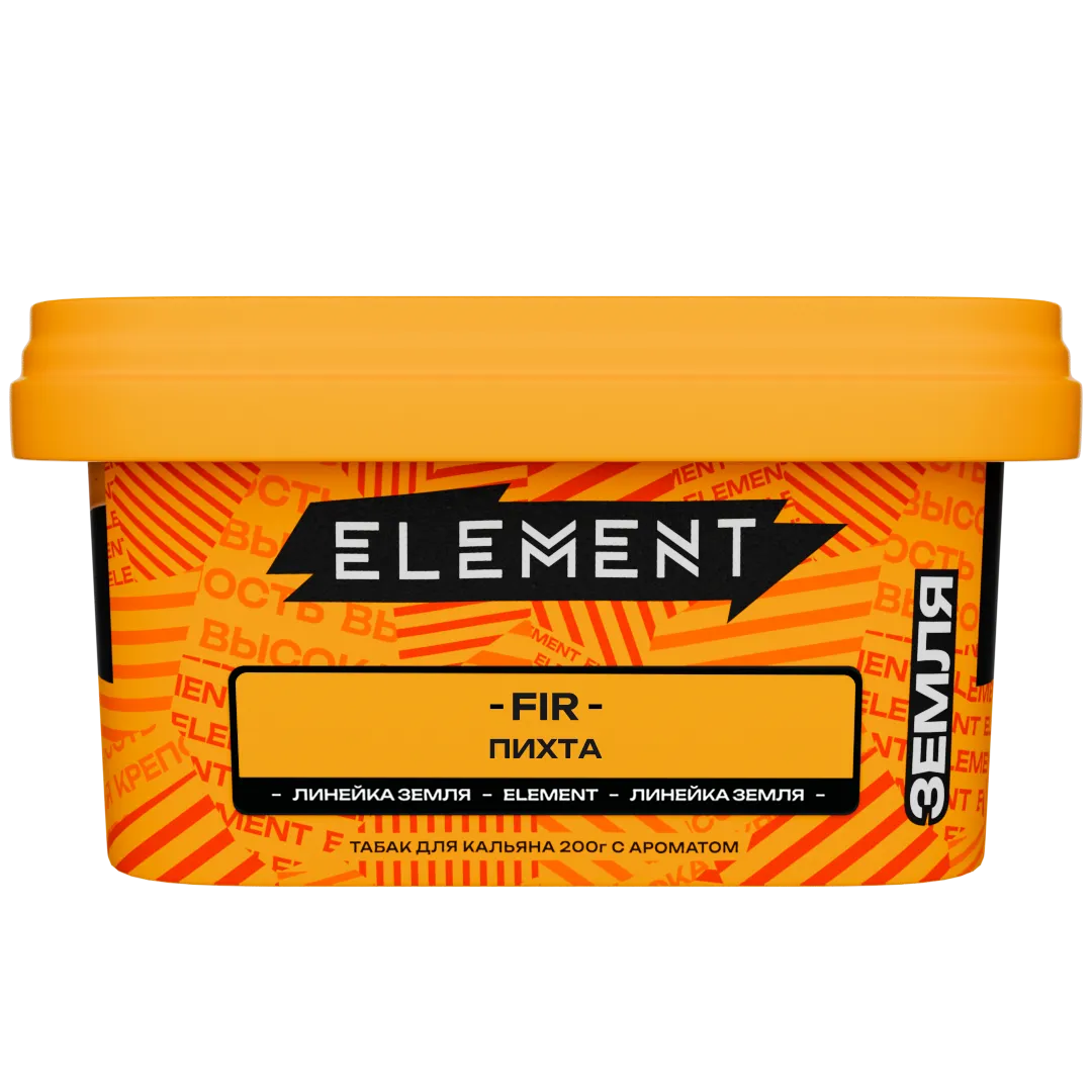 Табак для кальяна - Element - Earth - FIR  - ( с ароматом ПИХТА ) - 200 г