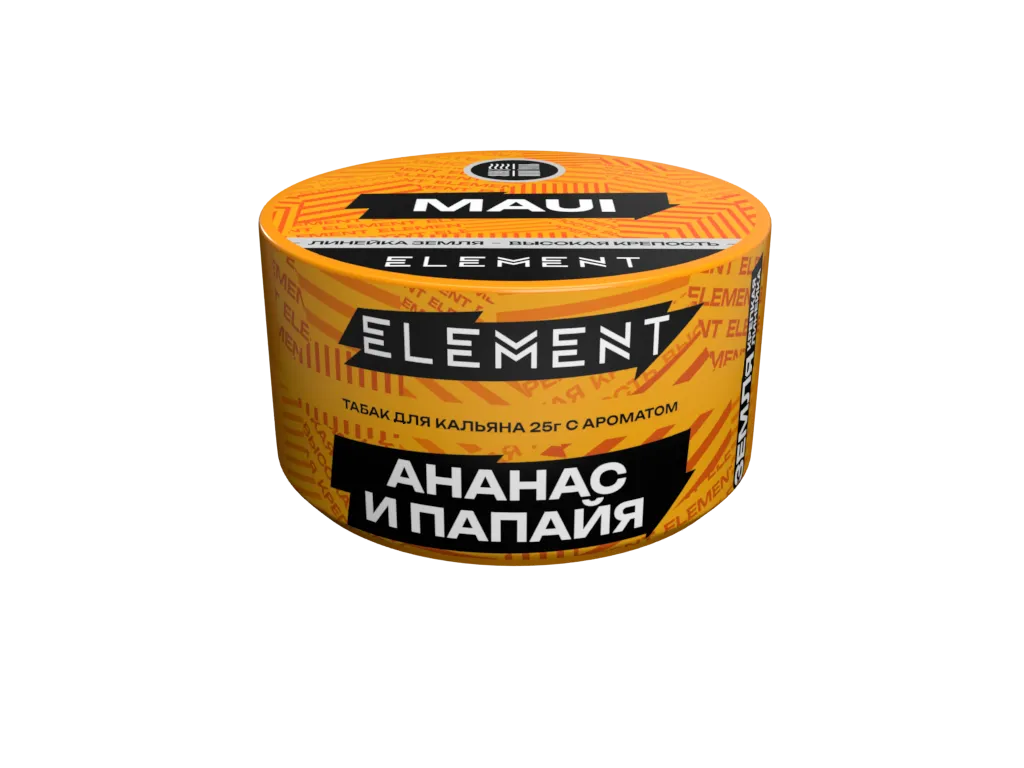 Табак для кальяна - (Oбн.) Element Earth - Maui ( с ароматом ананас папайя ) - 25 г