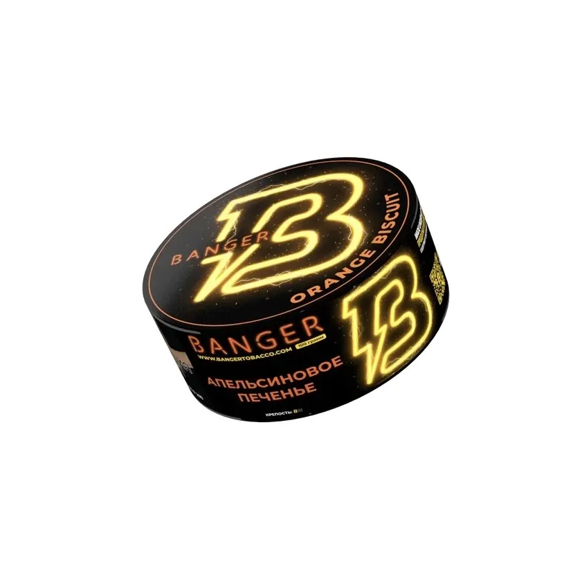 Табак для кальяна - Banger - Orange Biscuit - ( с ароматом Апельсиновое печенье ) - 100 г