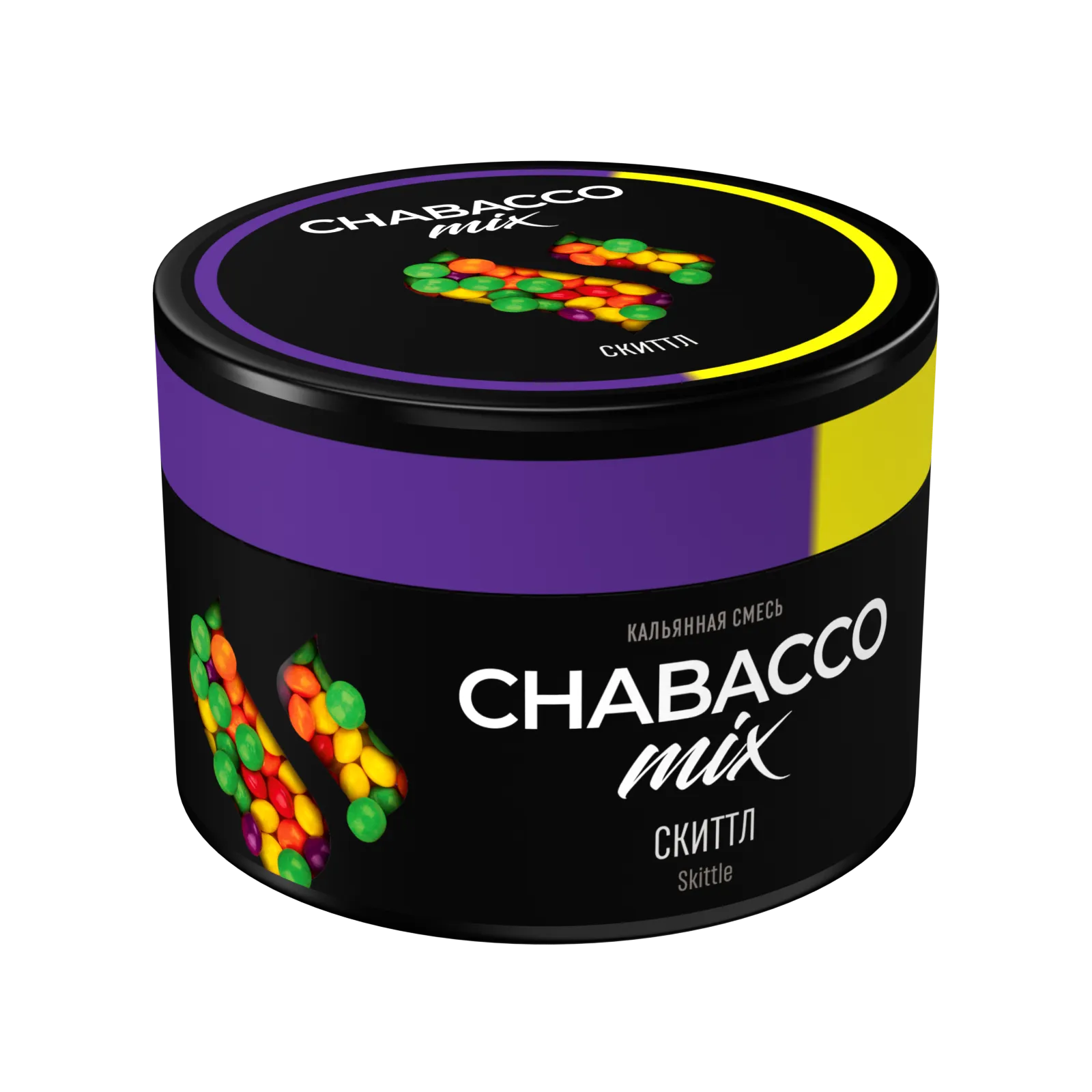 Бестабачная смесь для кальяна - Chabacco Mix - Skittle ( с ароматом скитлз ) - 40 г