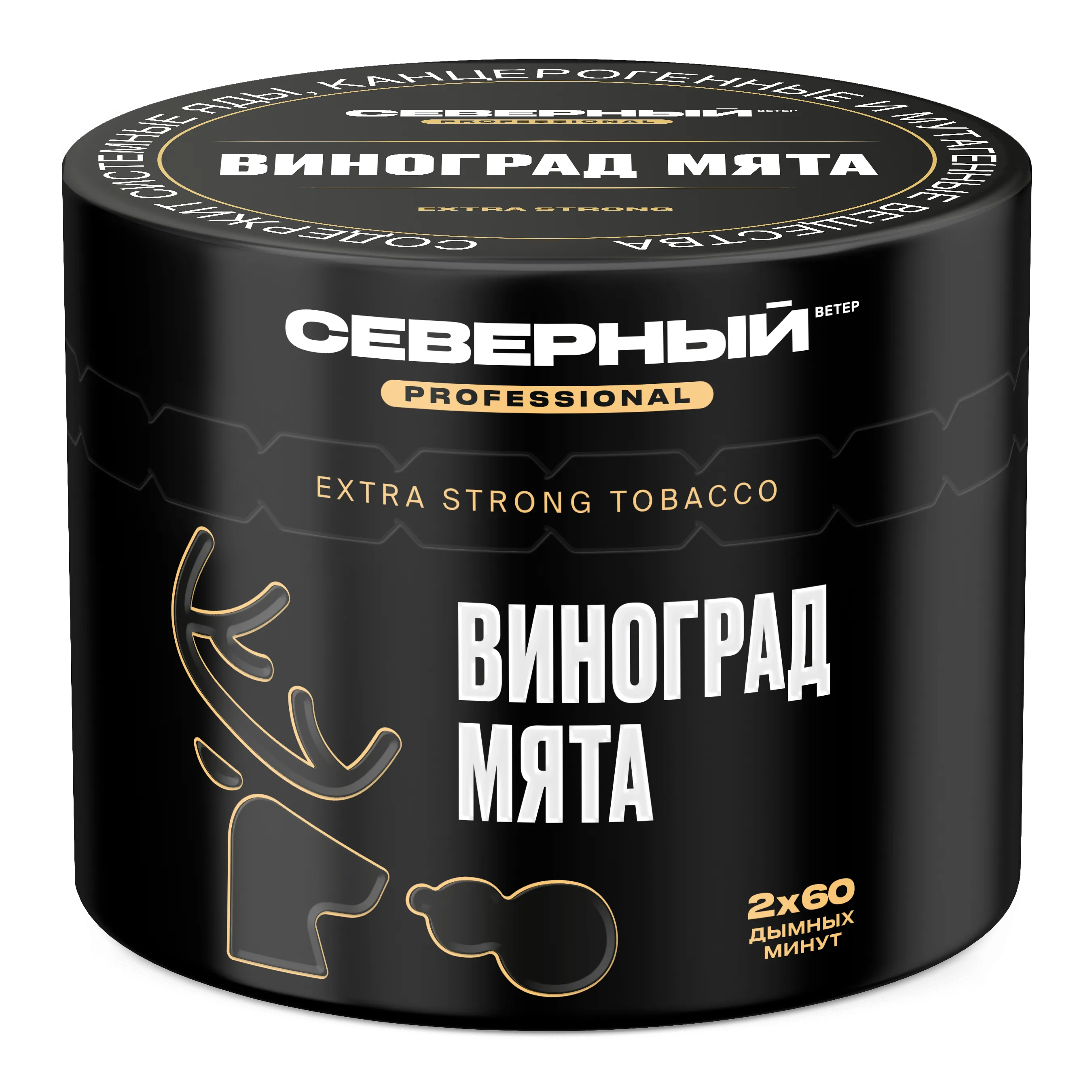 Табак для кальяна - Северный Professional - Виноград-Мята ( с ароматом виноград мята ) - 40 г