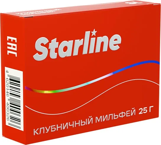 Табак для кальяна - Starline - Клубничный мильфей ( с ароматом клубничный мильфей ) - 25 г