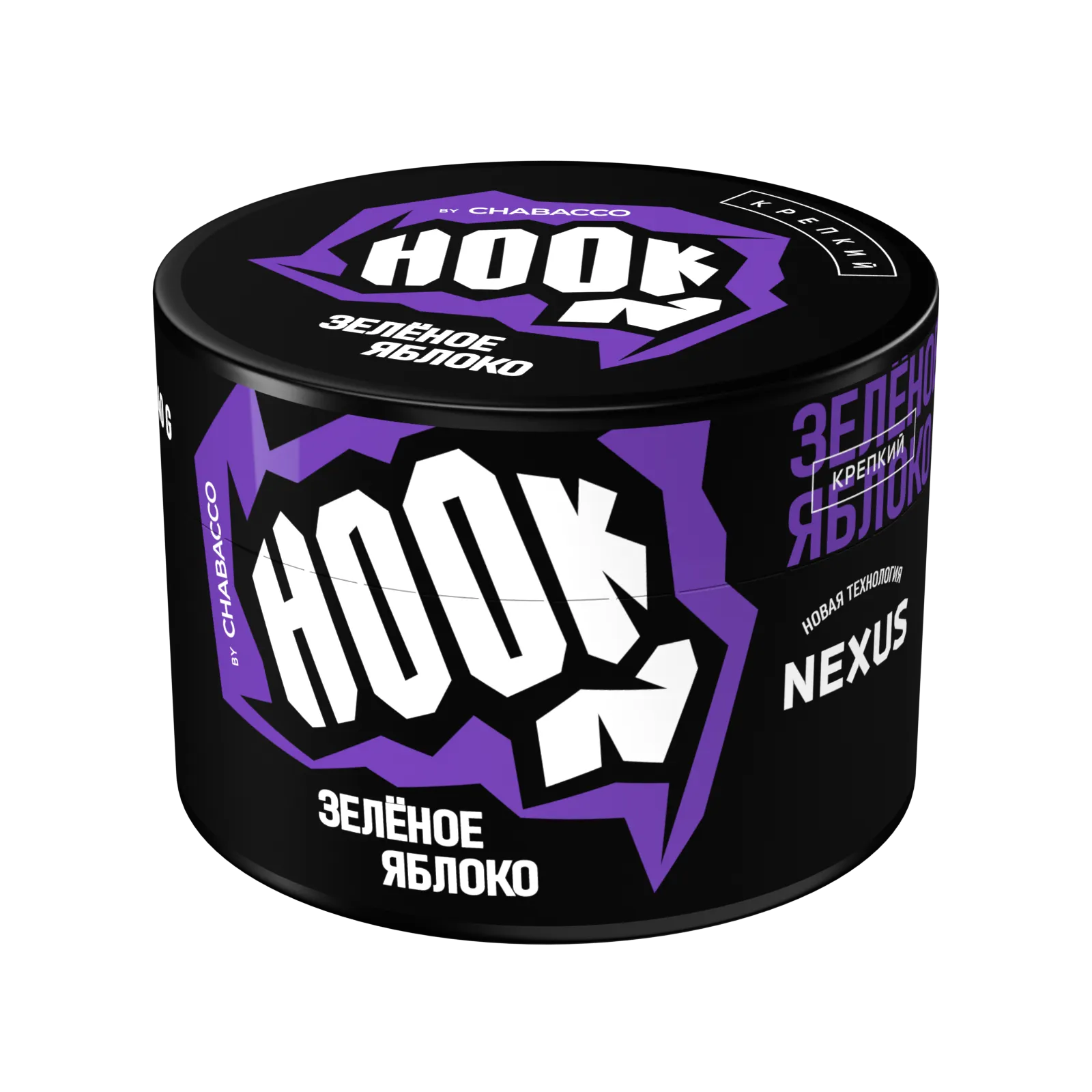 Бестабачная смесь для кальяна - Hook - ( с ароматом Зелёное яблоко ) - 40 г