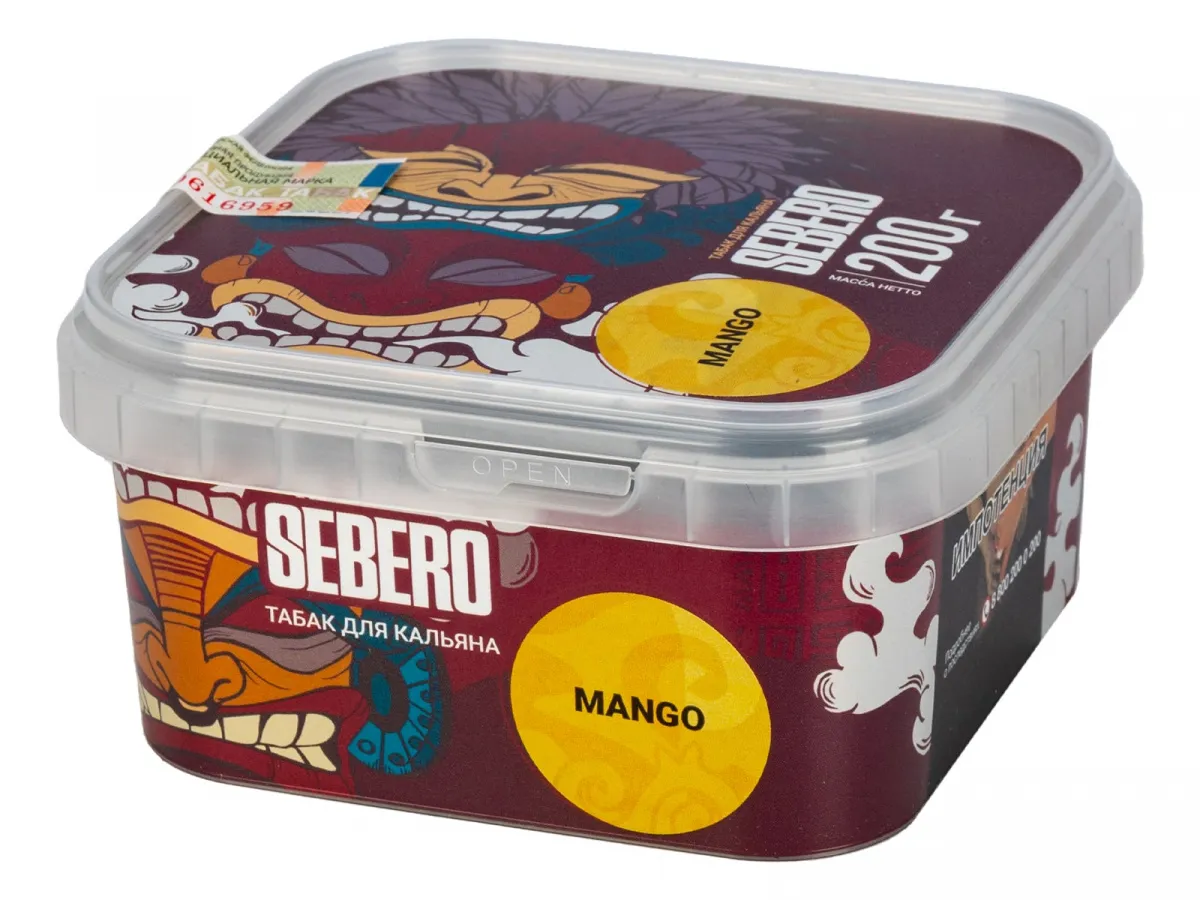 Табак для кальяна - Sebero - MANGO ( с ароматом манго ) - 200 г