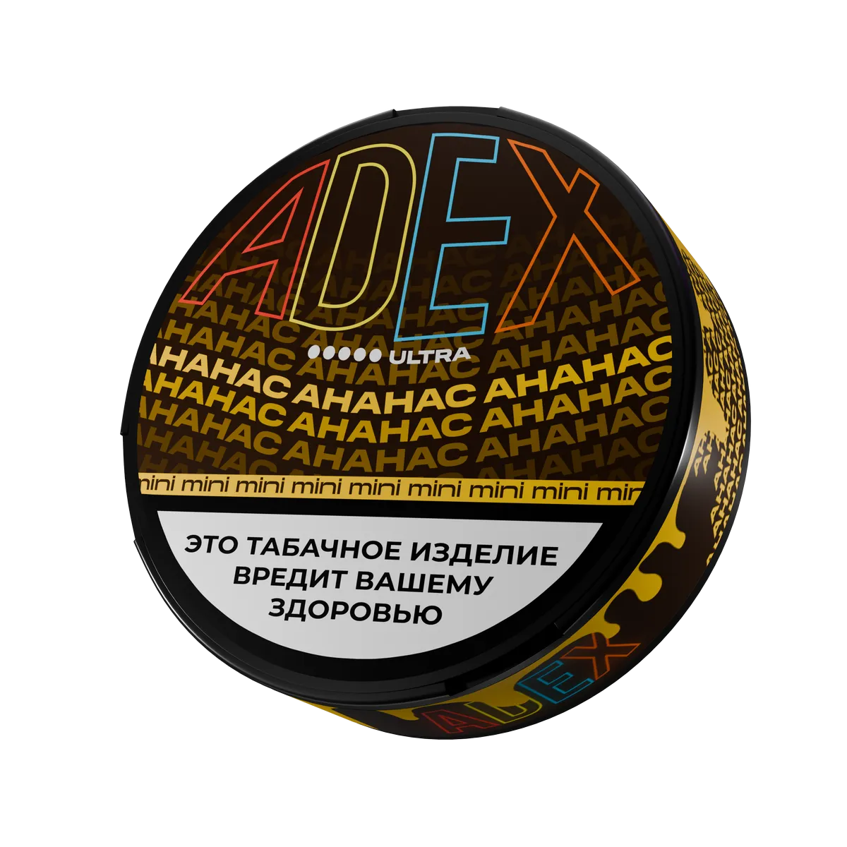 Жевательный табак - ADEX - Strong MINI - Ананас - 10 г