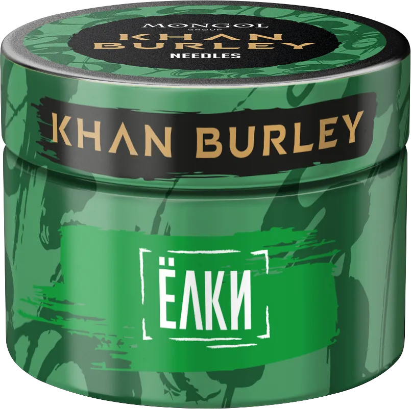 Табак для кальян - Khan Burley - Needles ( с ароматом ёлки ) - 40г