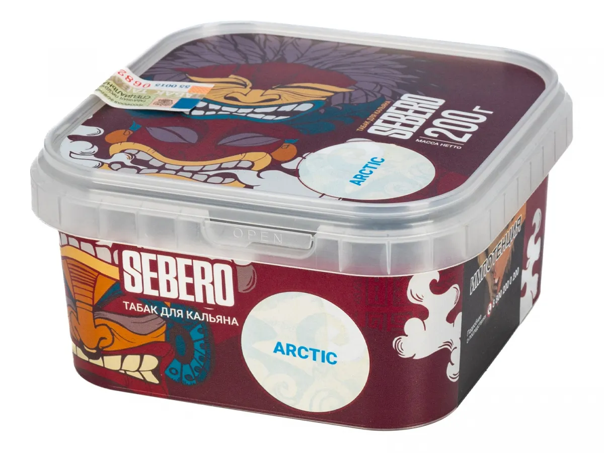 Табак для кальяна - Sebero - ARCTIC ( с ароматом холод ) - 200 г