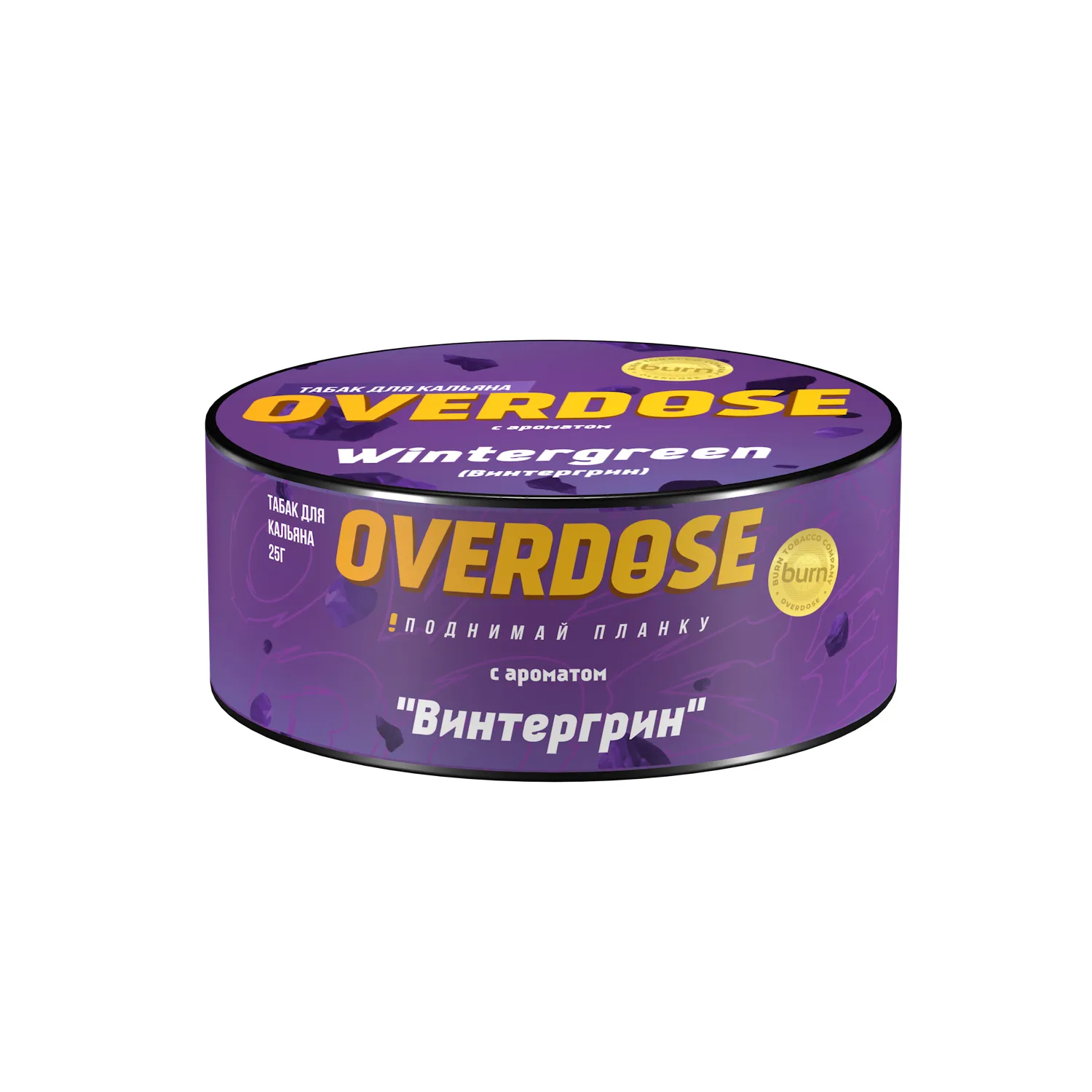 Табак для кальяна - Overdose - Wintergreen ( с ароматом рутбира и мяты ) - 25 г