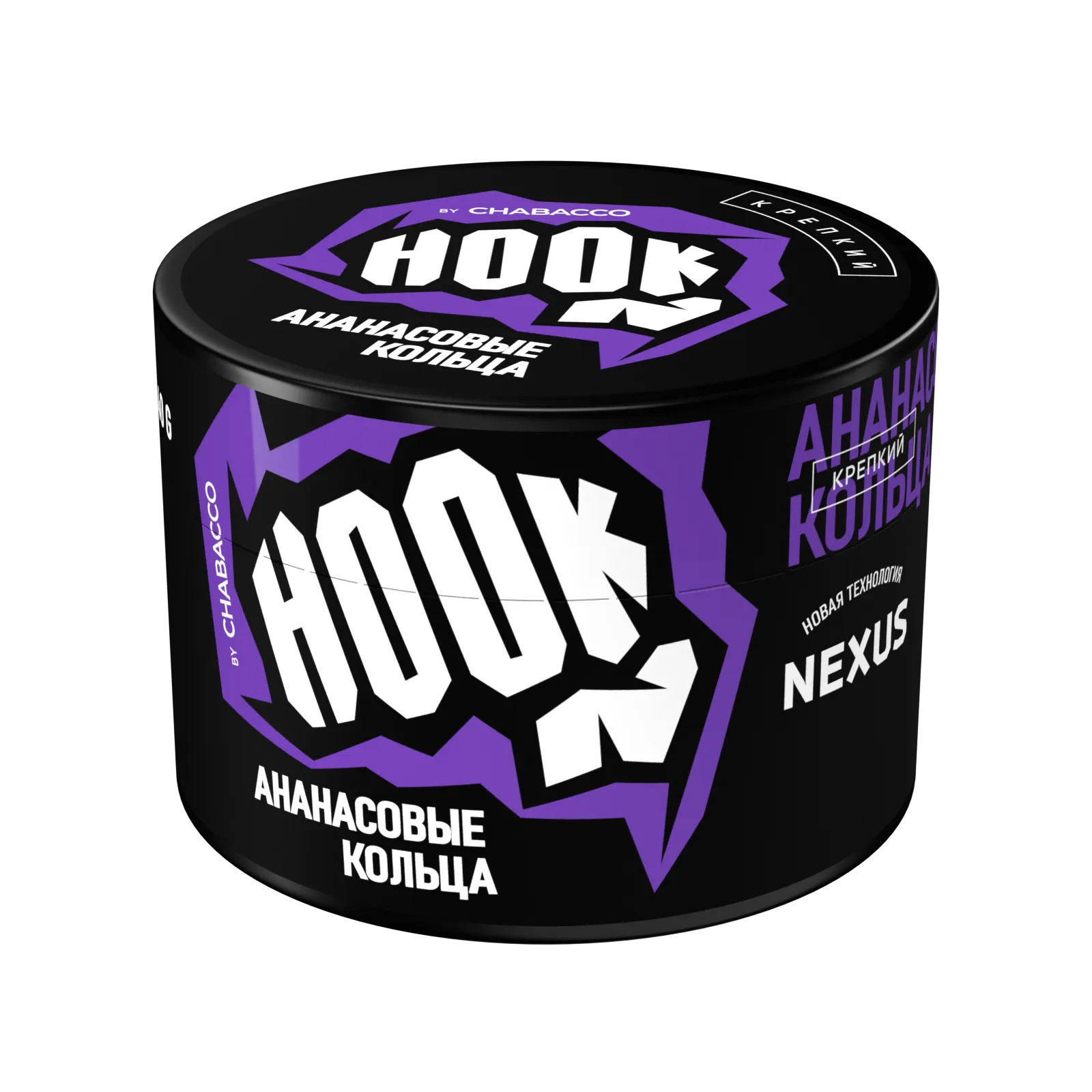 Бестабачная смесь для кальяна - Hook - ( с ароматом Ананасовые кольца ) - 40 г