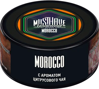 Табак для кальяна - Must Have - Morocco ( с ароматом цитрусовый чай со специями ) - small size - 25 г
