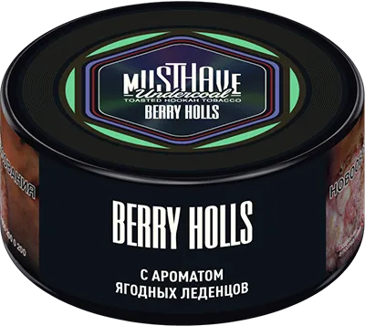 Табак для кальяна - Must Have - Berry Holls ( с ароматом ягодный холс ) - small size - 25 г
