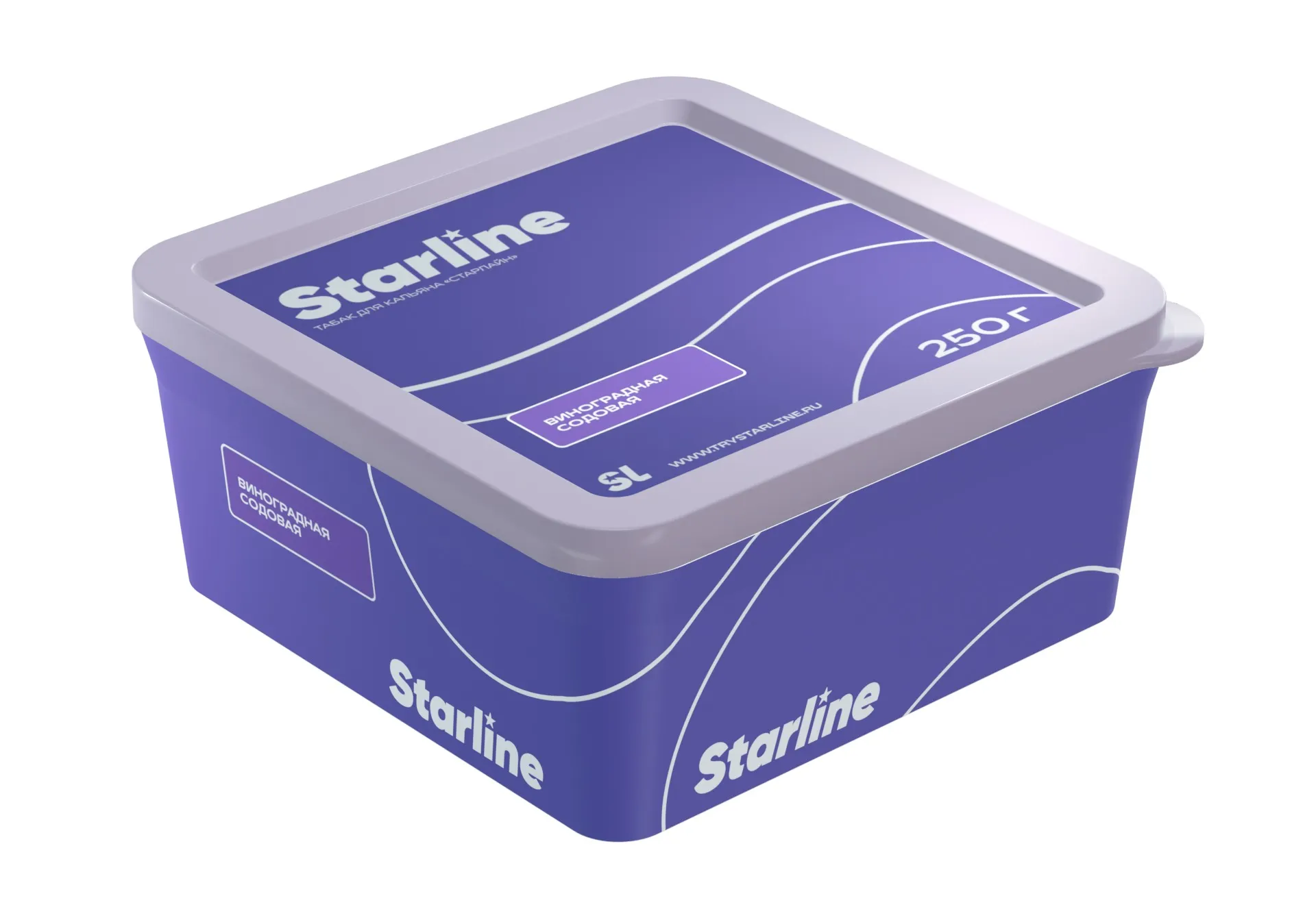 Табак для кальяна - Starline - ВИНОГРАДНАЯ СОДОВАЯ ( с ароматом виноградная газировка ) - 250 г
