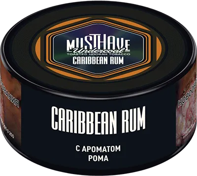 Табак для кальяна - Must Have - Caribbean Rum ( с ароматом карибский ром ) - small size - 25 г