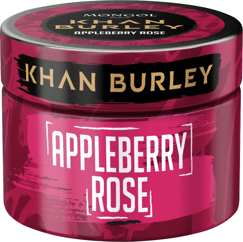 Табак для кальян - Khan Burley - Appleberry Rose ( с ароматом яблоко, клюква, розовая вода ) - 40 г