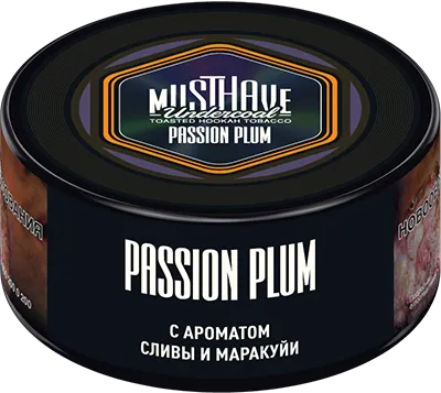 Табак для кальяна - Must Have - Passion Plum ( с ароматом сливы и маракуйи ) - small size - 25 г