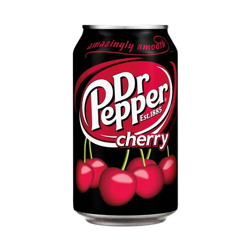 Газировка - Dr.Pepper - Cherry (Вишня) - 330 мл ЖБ (США)