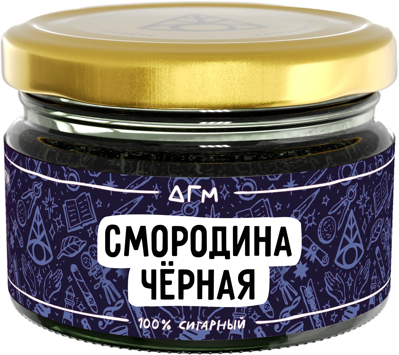 Табак для кальяна - Dogma - СМОРОДИНА ЧЁРНАЯ ( с ароматом чёрная смородина ) - 80 г