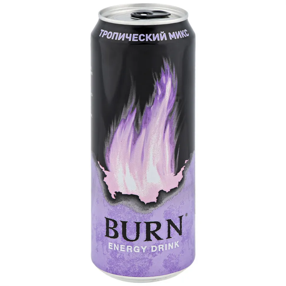 Энергетик - Burn - Тропический Микс - 0,4л ЖБ