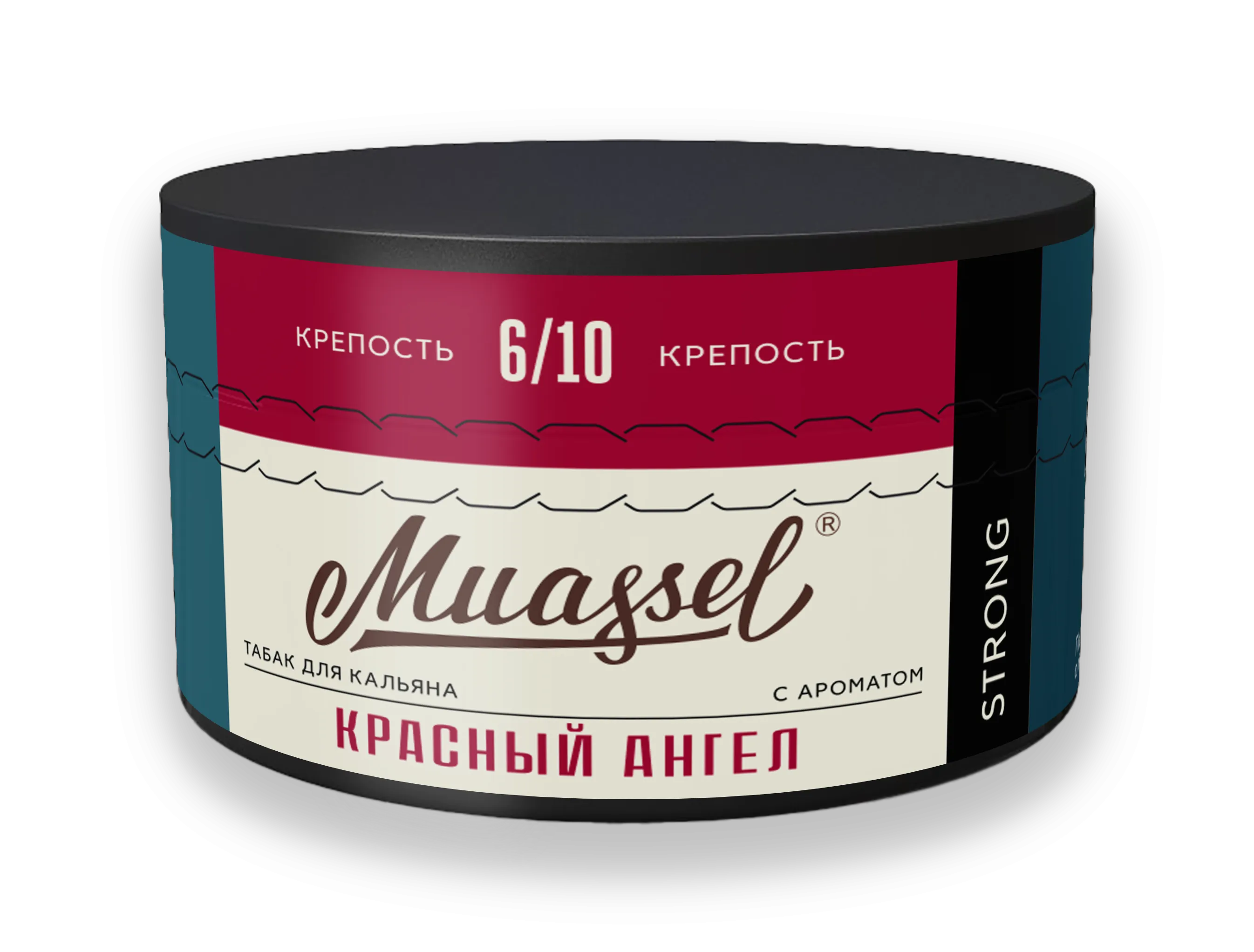 Табак для кальяна - Muassel Medium 4/10 - КРАСНЫЙ АНГЕЛ ( с ароматом клубника, цитрус ) - 200 г