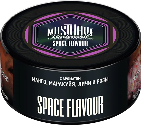 Табак для кальяна - Must Have - Space Flavour ( с ароматом манго, маракуйя, личи и розы ) 125 г