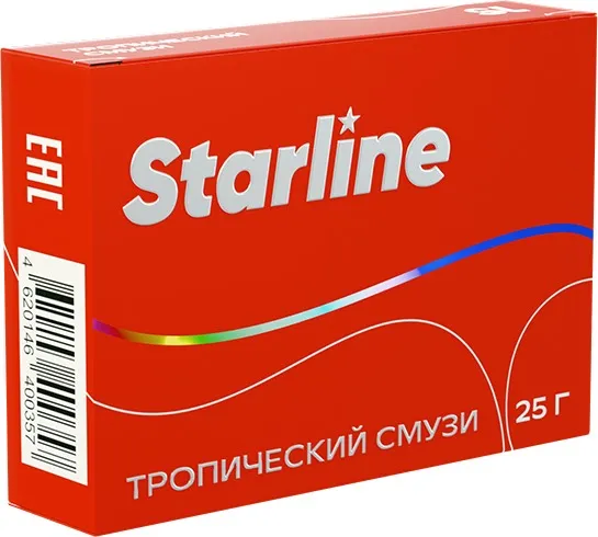 Табак для кальяна - Starline - Тропический смузи ( с ароматом малина личи ) - 25 г