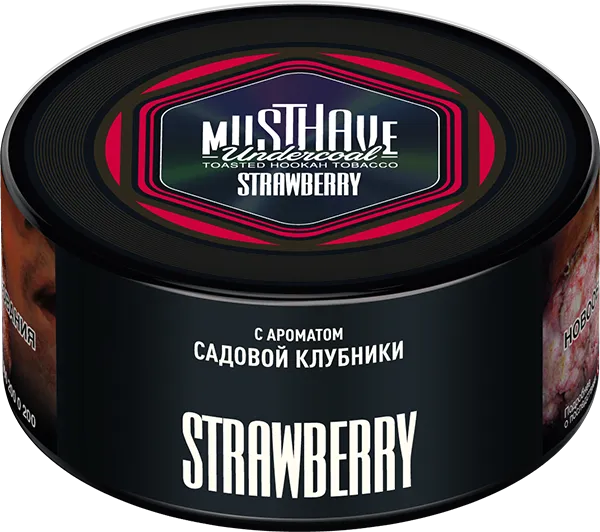 Табак для кальяна - Must Have - Strawberry ( с ароматом клубника ) 125 г