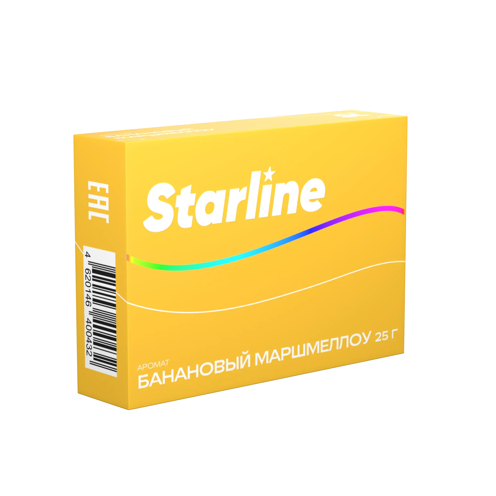 Табак для кальяна - Starline - Банановый Маршмеллоу ( с ароматом бананового маршмеллоу ) - 25 г