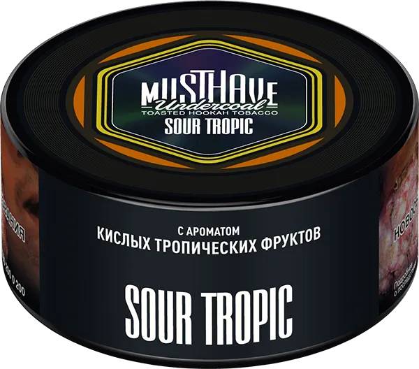 Табак для кальяна - Must Have - Sour Tropic ( с ароматом кислые фрукты ) - small size - 25 г