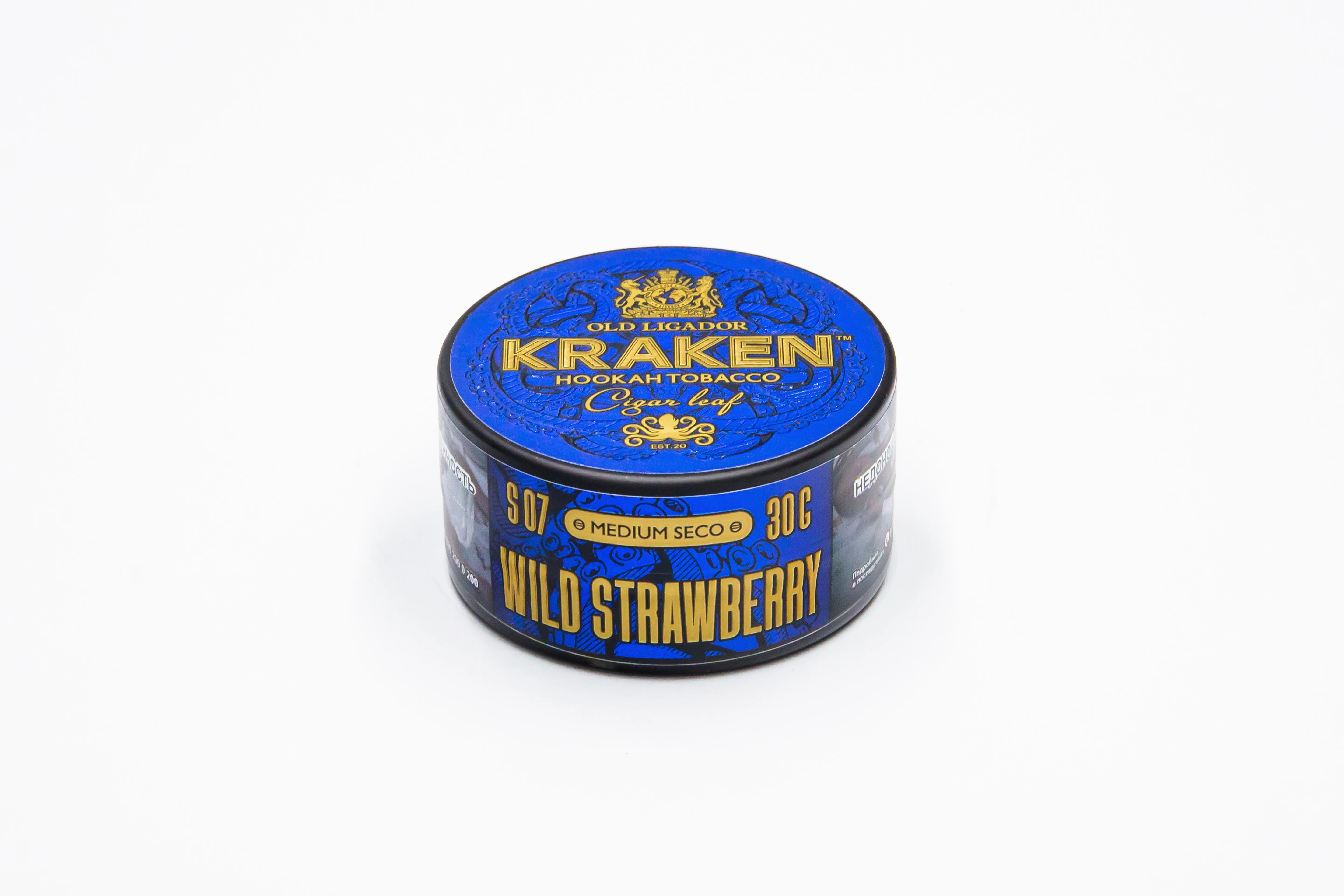 Табак для кальяна - Kraken - MS - Wild Strawberry (S07) ( с ароматом земляника ) - 30 г