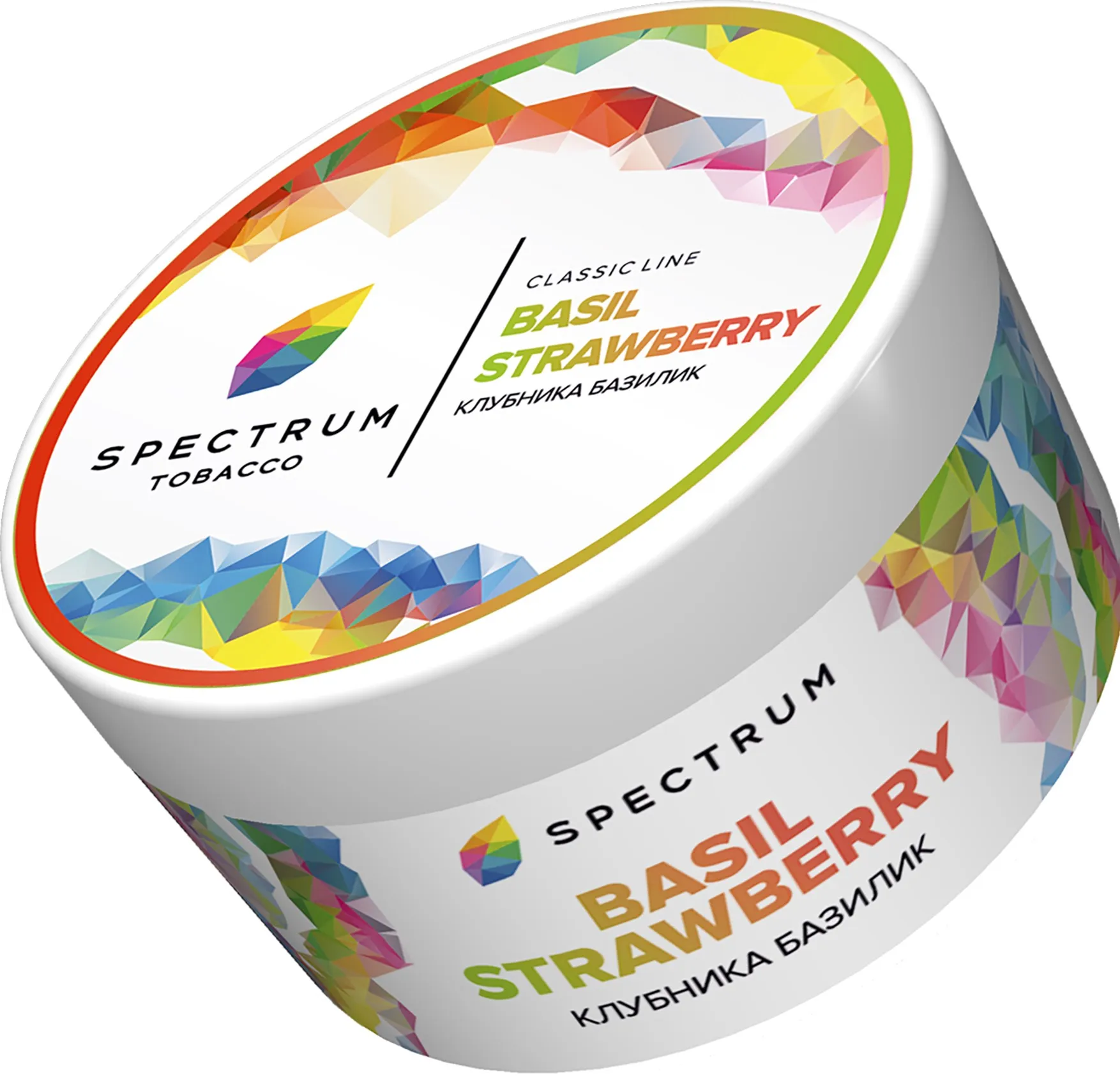 Табак для кальяна - SPECTRUM - BASIL STRAWBERRY ( с ароматом базилик клубника ) - 200 г - LIGHT